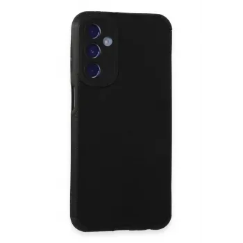 Newface Samsung Galaxy M34 5G Kılıf Loop Deri Silikon - Siyah