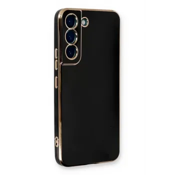 Newface Samsung Galaxy S22 Plus Kılıf Volet Silikon - Siyah