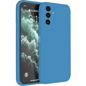 Newface Samsung Galaxy S23 FE Kılıf First Silikon - Mavi