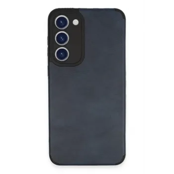 Newface Samsung Galaxy S23 Plus Kılıf Loop Deri Silikon - Lacivert
