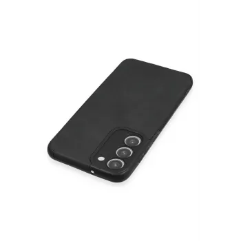 Newface Samsung Galaxy S23 Plus Kılıf Loop Deri Silikon - Siyah