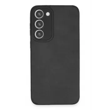 Newface Samsung Galaxy S23 Plus Kılıf Loop Deri Silikon - Siyah