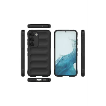 Newface Samsung Galaxy S23 Plus Kılıf Optimum Silikon - Siyah