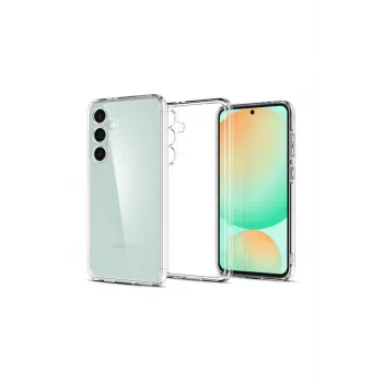 Newface Samsung Galaxy S24 FE Kılıf Lüx Şeffaf Silikon