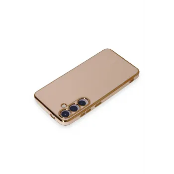 Newface Samsung Galaxy S24 Plus Kılıf Volet Silikon - Pembe