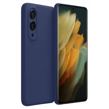 Newface Samsung Galaxy S25 Edge First Silikon - Lacivert