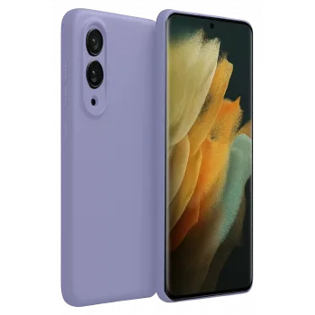 Newface Samsung Galaxy S25 Edge First Silikon - Lila