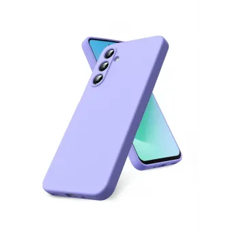 Newface Samsung Galaxy S25 FE First Silikon - Lila