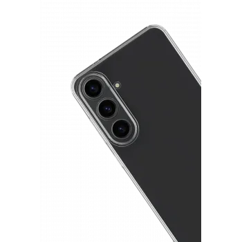 Newface Samsung Galaxy S25 FE Kılıf Lüx Şeffaf Silikon