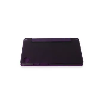 Newface Samsung Galaxy Tab A9 Kılıf Tablet Smart Kılıf - Mor