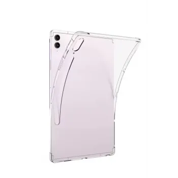 Newface Samsung Galaxy Tab S10 FE Plus 13.1 Kılıf Anti Shock Tablet Silikon - Şeffaf