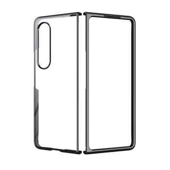 Newface Samsung Galaxy Z Fold 4 Kılıf Fold Element Kapak - Siyah