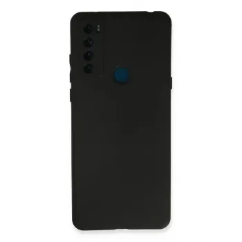 Newface TCL 20 SE Kılıf First Silikon - Siyah