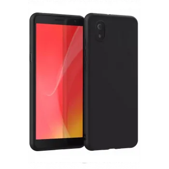 Newface TCL L7 Kılıf First Silikon - Siyah