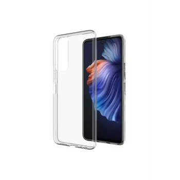 Newface Tecno Camon 18 Kılıf Lüx Şeffaf Silikon