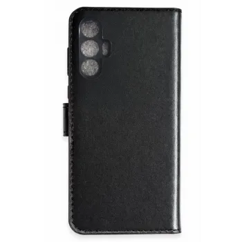 Newface Tecno Spark 8 Pro Trend S Plus Kapaklı Kılıf - Siyah