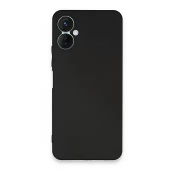 Newface Tecno Spark 9 Pro Kılıf First Silikon - Siyah