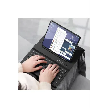 Newface Universal Universal Kılıf Fold Klavye - Siyah