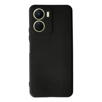 Newface Vivo Y16 Kılıf First Silikon - Siyah