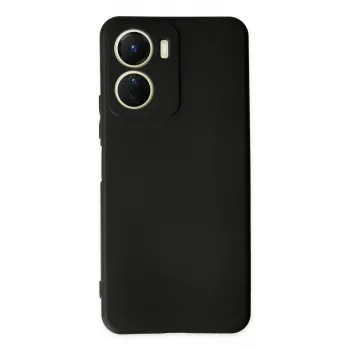 Newface Vivo Y16 Kılıf First Silikon - Siyah
