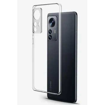 Newface Xiaomi Mi 12 Lite Kılıf Lüx Şeffaf Silikon