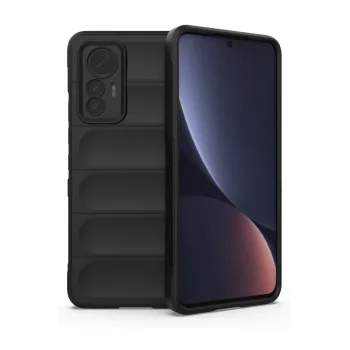 Newface Xiaomi Mi 12 Lite Kılıf Optimum Silikon - Siyah