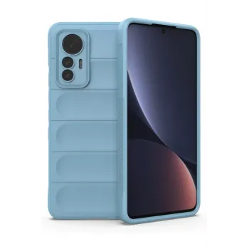 Newface Xiaomi Mi 12 Lite Kılıf Optimum Silikon - Sky Blue