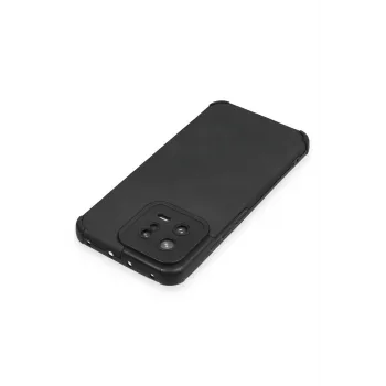 Newface Xiaomi Mi 13 Kılıf Loop Deri Silikon - Siyah