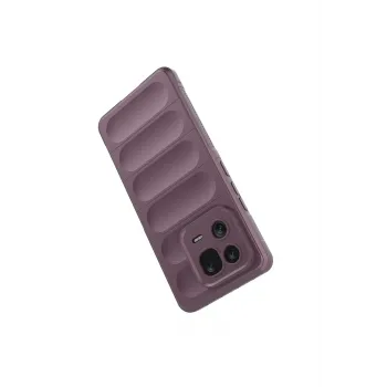 Newface Xiaomi Mi 13 Kılıf Optimum Silikon - Mor