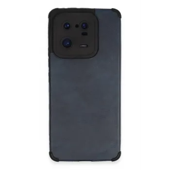 Newface Xiaomi Mi 13 Pro Kılıf Loop Deri Silikon - Lacivert