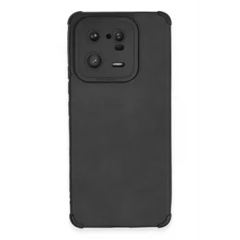 Newface Xiaomi Mi 13 Pro Kılıf Loop Deri Silikon - Siyah