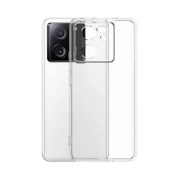 Newface Xiaomi Mi 13T Pro Kılıf Lüx Şeffaf Silikon