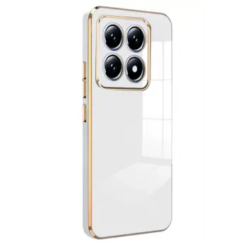 Newface Xiaomi Mi 14T Pro Volet Silikon - Beyaz