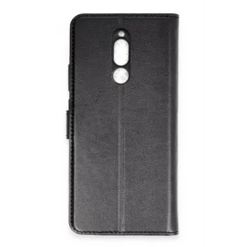 Newface Xiaomi Mi 8 Trend S Plus Kapaklı Kılıf - Siyah