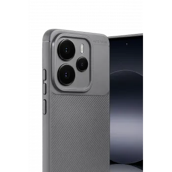 Newface Xiaomi Note 14 5G Auto Focus Karbon Kapak - Gri