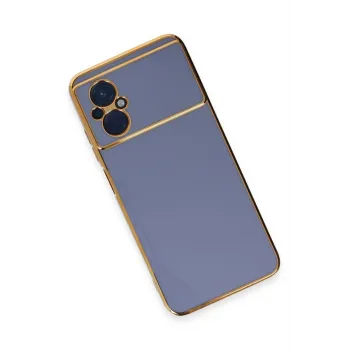 Newface Xiaomi Poco M5 Kılıf Volet Silikon - Mavi