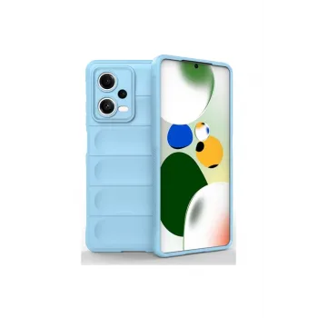 Newface Xiaomi Poco X5 5G Kılıf Optimum Silikon - Sky Blue