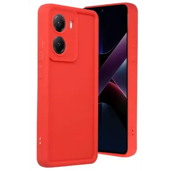 Newface Xiaomi Poco X7 Pro Viera Silikon - Kırmızı