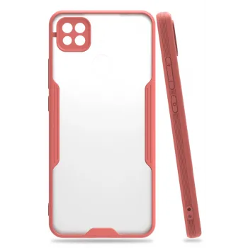 Newface Xiaomi Redmi 9C Kılıf Platin Silikon - Pembe
