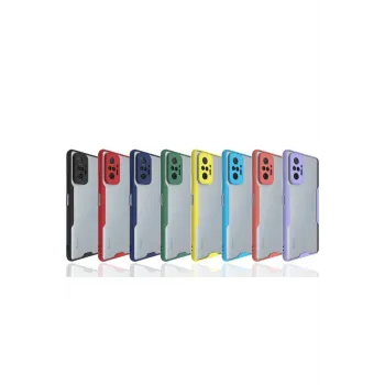 Newface Xiaomi Redmi Note 10 Pro Kılıf Platin Silikon - Sarı