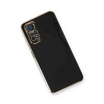 Newface Xiaomi Redmi Note 11 Kılıf Volet Silikon - Siyah