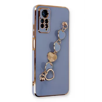 Newface Xiaomi Redmi Note 11 Pro Kılıf Esila Silikon - Gri