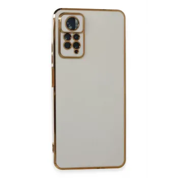 Newface Xiaomi Redmi Note 11 Pro Kılıf Volet Silikon - Beyaz