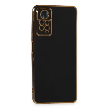 Newface Xiaomi Redmi Note 11 Pro Kılıf Volet Silikon - Siyah