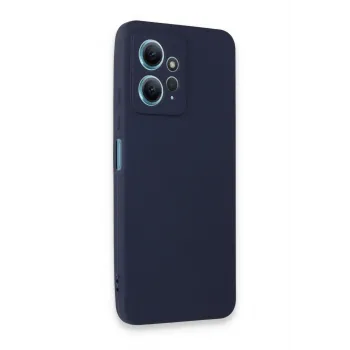 Newface Xiaomi Redmi Note 12 4G Kılıf First Silikon - Lacivert