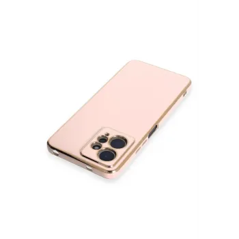 Newface Xiaomi Redmi Note 12 4G Kılıf Volet Silikon - Pembe
