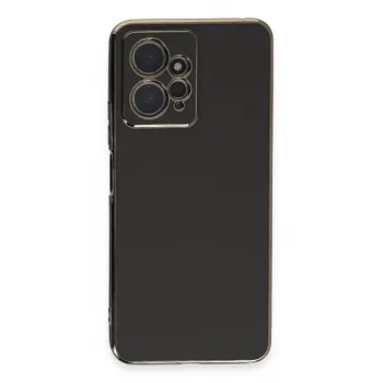 Newface Xiaomi Redmi Note 12 4G Kılıf Volet Silikon - Siyah