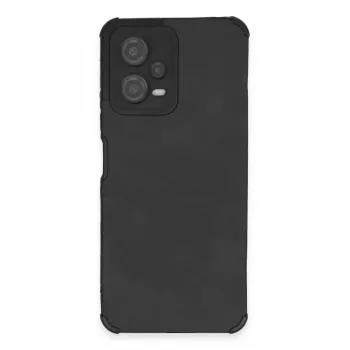 Newface Xiaomi Redmi Note 12 5G Kılıf Loop Deri Silikon - Siyah