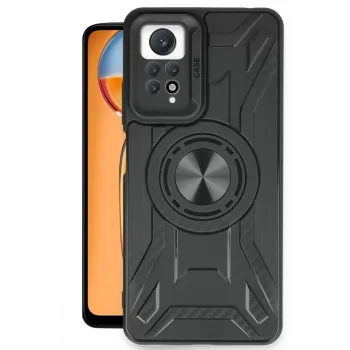 Newface Xiaomi Redmi Note 12 Pro 4G Kılıf Lincoln Silikon - Siyah