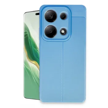 Newface Xiaomi Redmi Note 13 Pro 4G Kılıf Auto Focus Kapak - Mavi